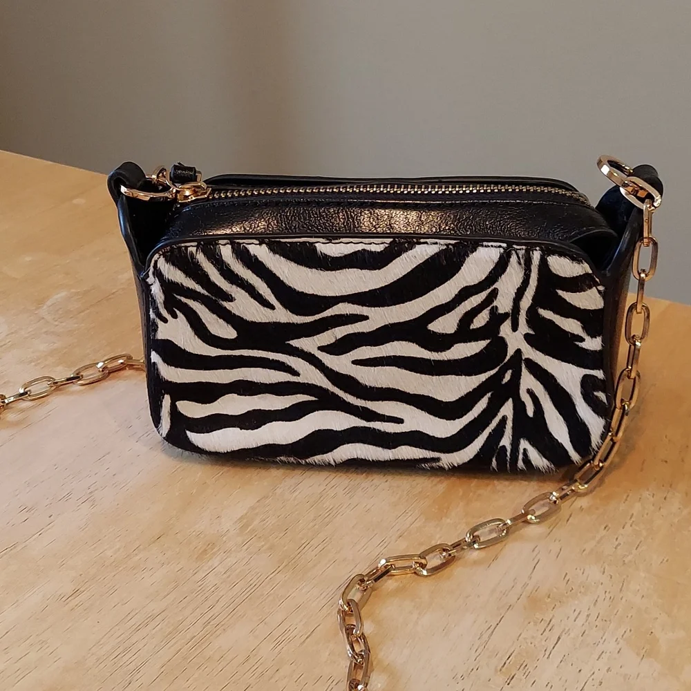 Mango Animal Print Mini Crossbody - Picture 5 of 6